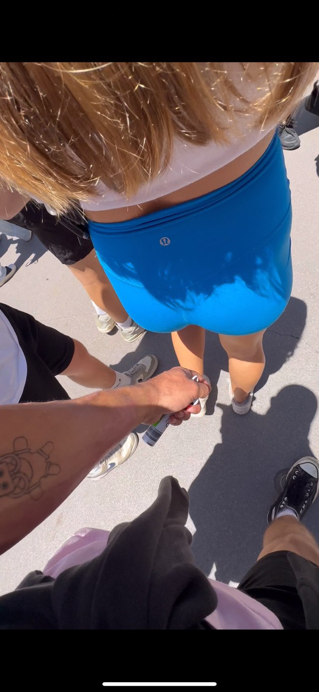 Sarah Gets Her Closeup & Inspection