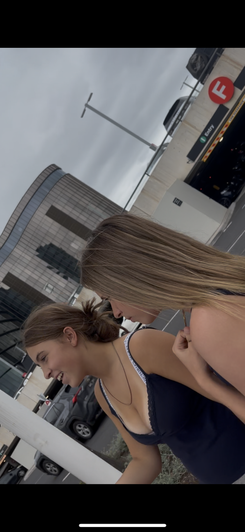 Big rack on small teen